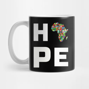 Hope,Africa Map Mug